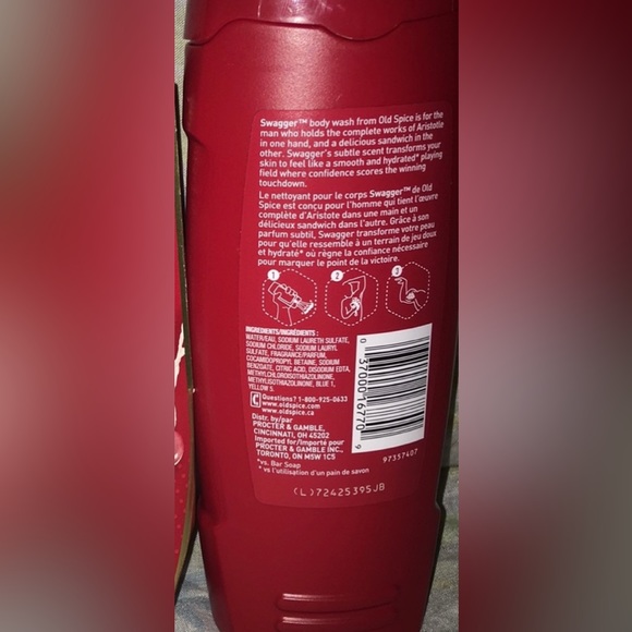 Old Spice Red Zone Swagger Body Wash - Picture 2 of 2